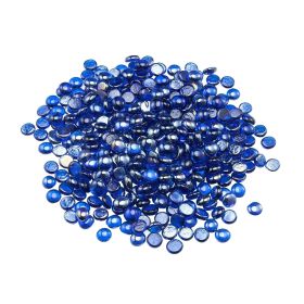 Fire Glass, 20LBS / 9KG High-Temperature Resistant Fireplace Rocks, 3/4-Inch / 19.05 mm Reflective & Smokeless Firepit Glass Beads